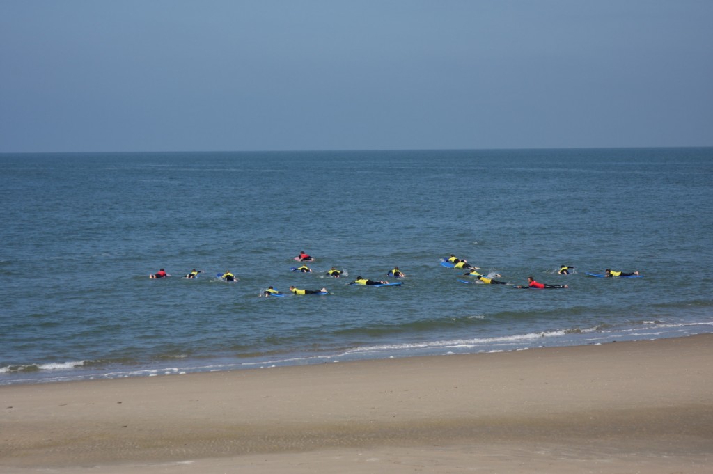 Surfing class