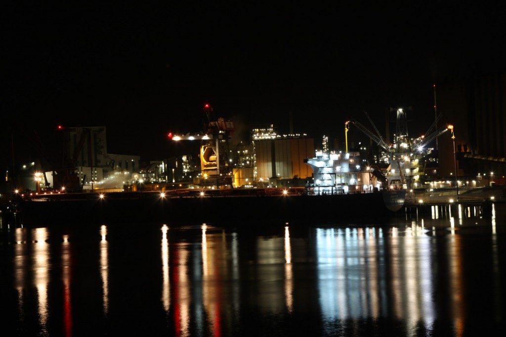 Rotterdam Europort at Evening