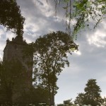 Reflection Reflection of De Ham Tower in Vleuten
