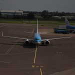 Turning Heading for the runway
