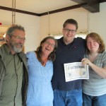 Certificate Kees, Nel, Gerben & I