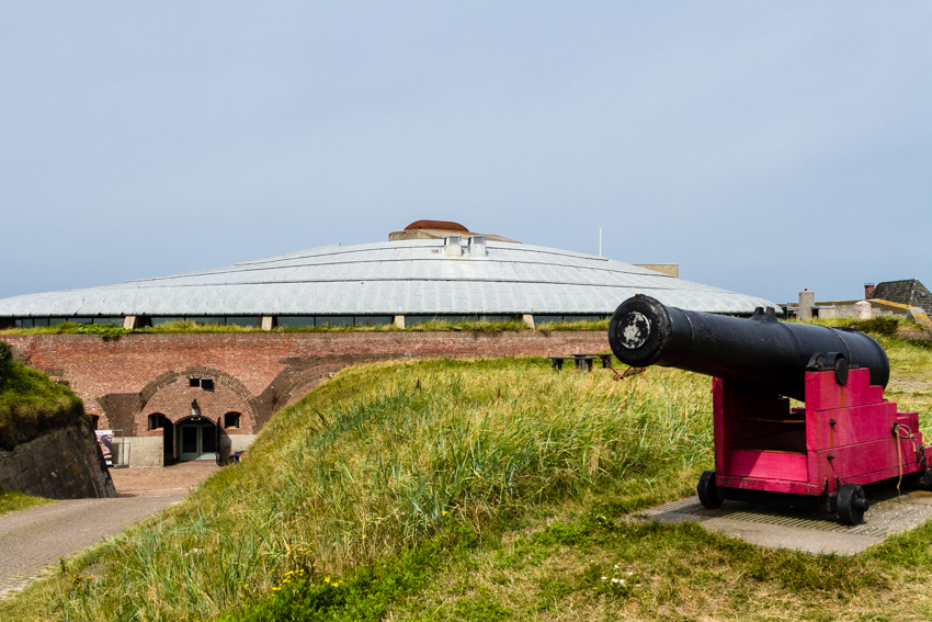 Fort Kijkduin museum in Den Helder. Built during the Napoleon era.